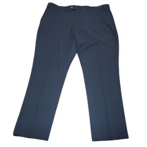 Mens Perry Ellis Portfolio Black Dress Slacks Pants